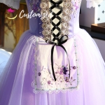 Light Purple Ballet Tutu Dress for Coppelia Classic Professional Ballet Costumes