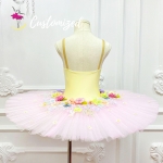 Basic Floral Ballet Tutu Aurora Princess Ballet Costume